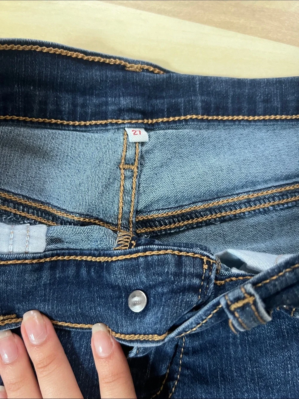 Levi’s Dark Wash Denim Shorts